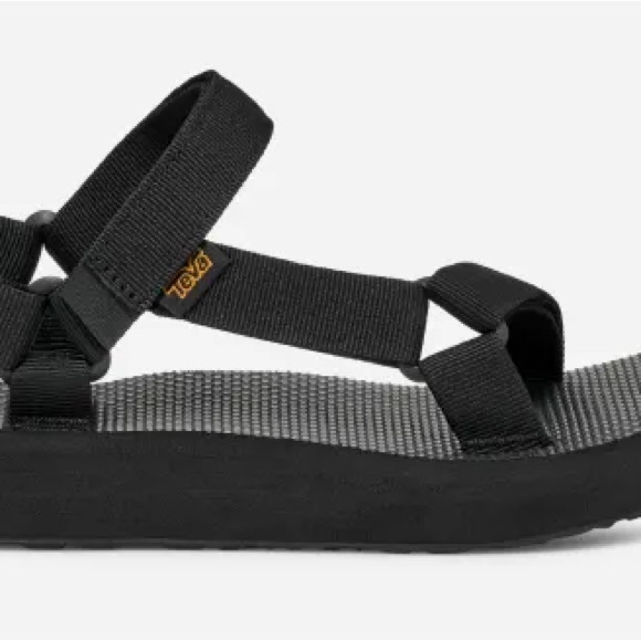 Teva Black Women's Midform Universal Sandal - Picture 2 of 13